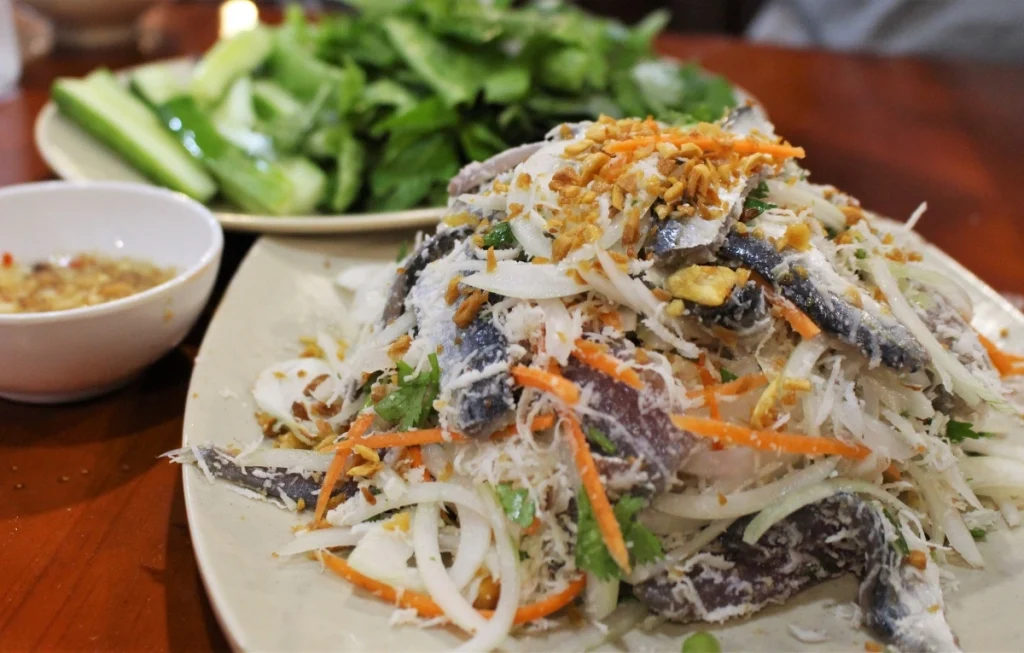 Gỏi cá trích hà tiên