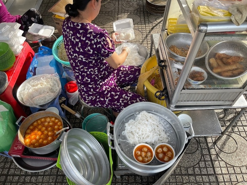 Hủ tiếu hấp Hà Tiên